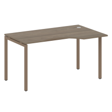 Metal System Стол криволинейный правый на П-образном м/к 1400*900*750